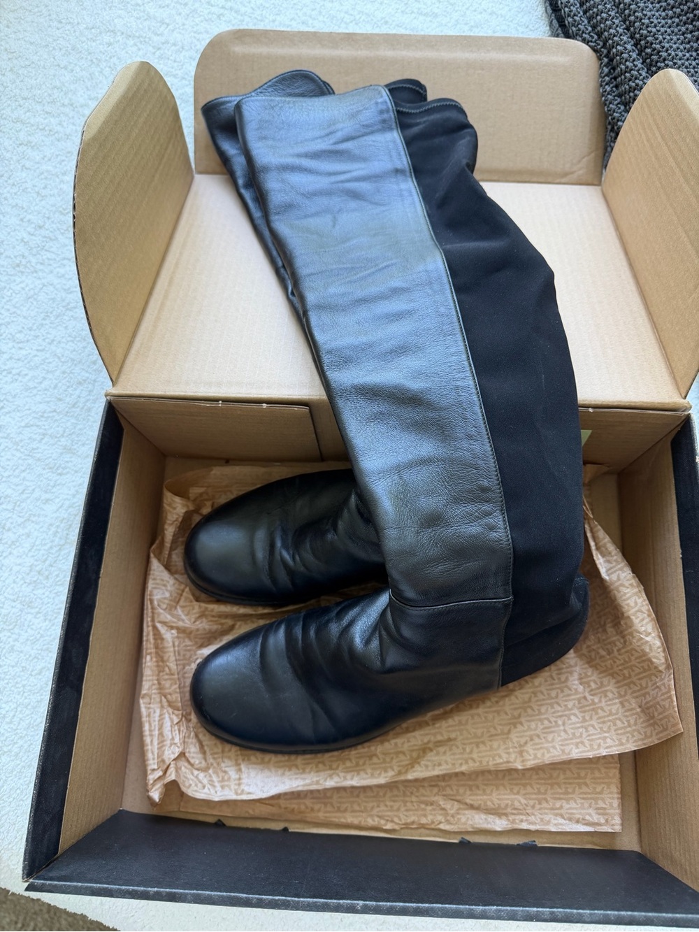 Stuart weitzman 5050 Black Over-The-Knee Boots - Picture 2 of 8